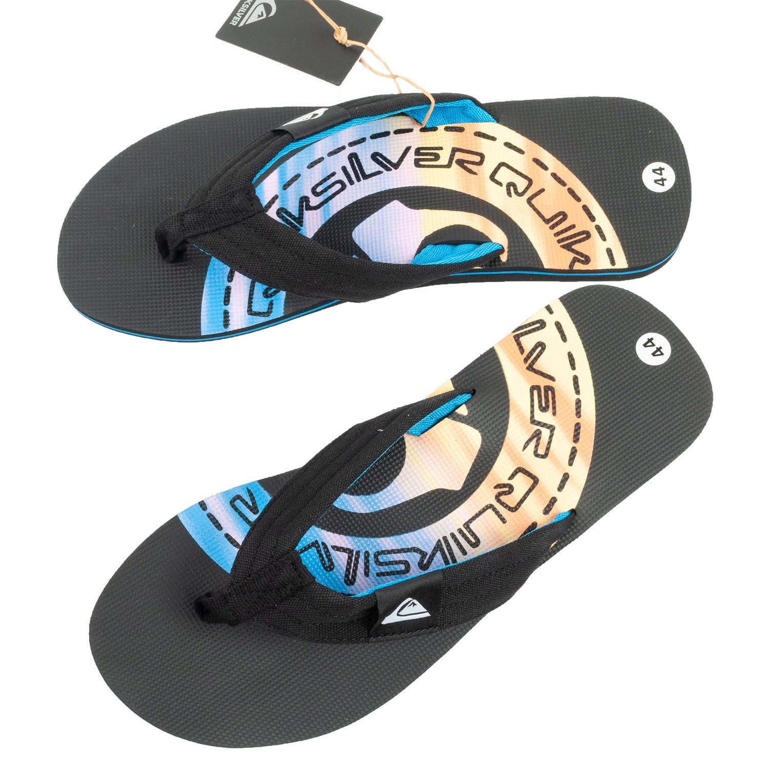 Quiksilver Molokai Heren Slippers Comfortabel & Stijlvol Zwart