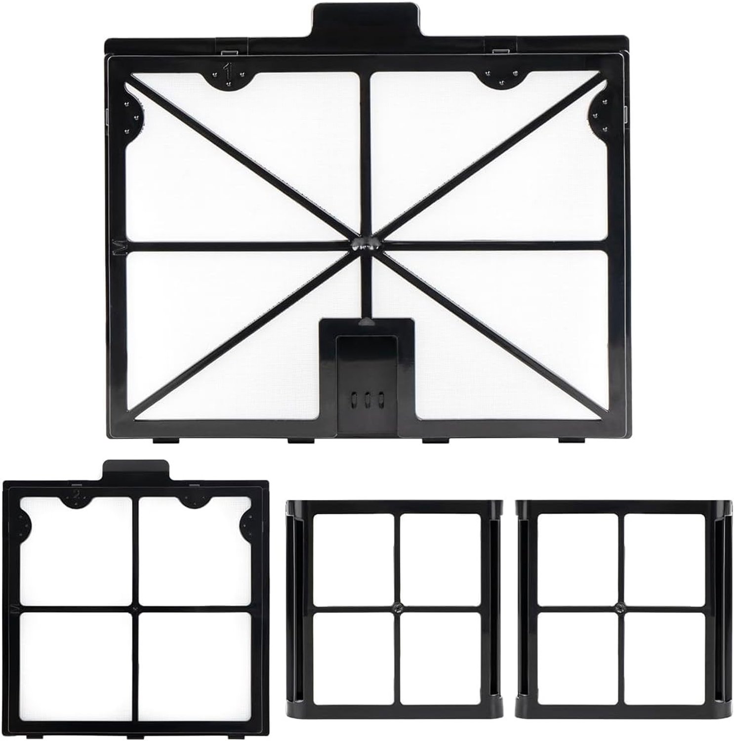 Ultra Fijn Filter voor Robot Zwembadreiniger - Geschikt voor S50, S100, Active 10, T15, T25 - Verpakking van 4 Stuks met Hoge Filtratiecapaciteit en Duurzaamheid