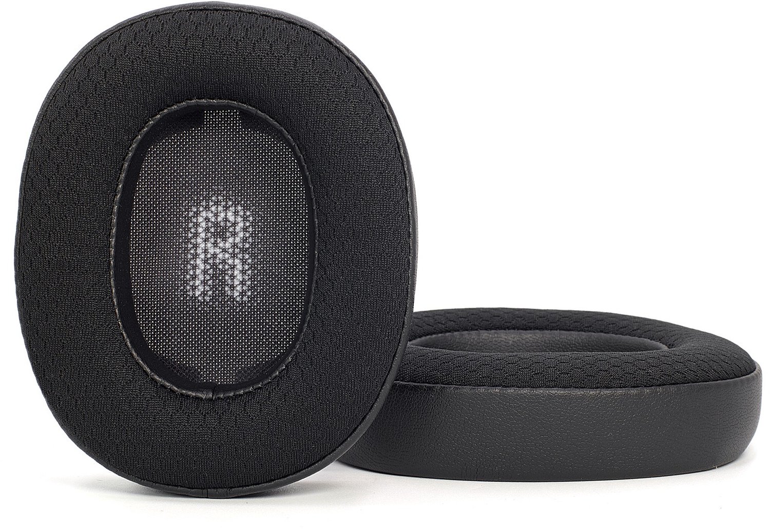 2 stuks vervangende oorkussens - Proteïneleer & voetbalnet voor JBL E55BT hoofdtelefoons