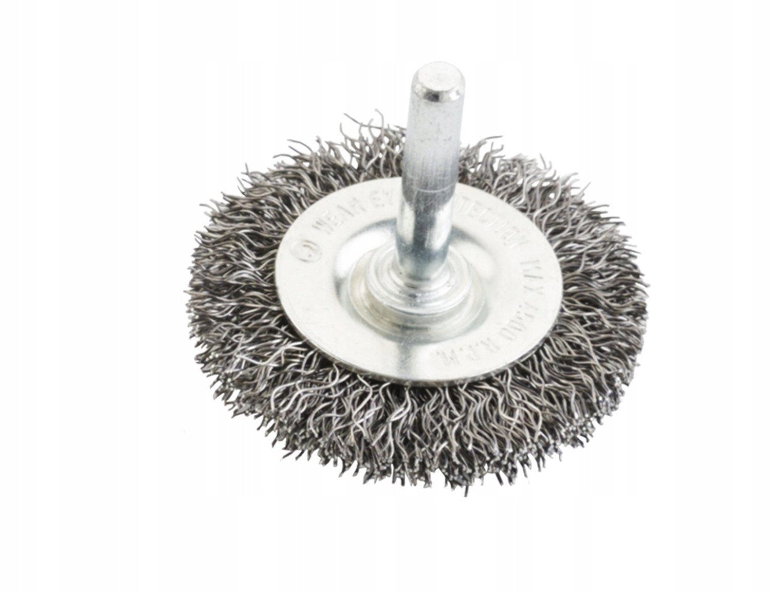 Verkatto Staal Draadborstel Schijf 60mm met Schacht - 4500 RPM