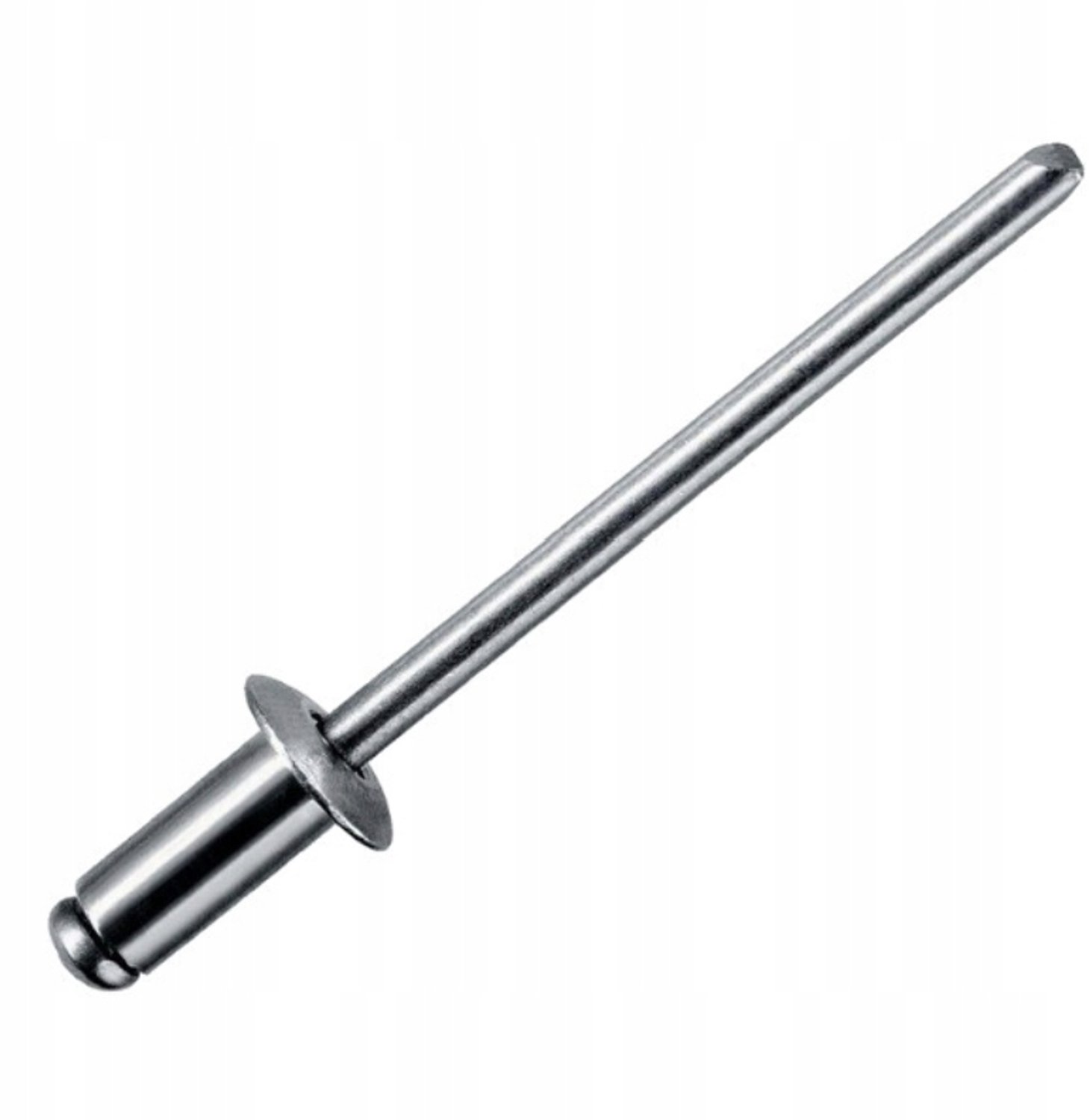 Aluminium Staal Klinknagels 6x10mm, Kop 12mm, Bereik 2-5mm (50 Stuks)