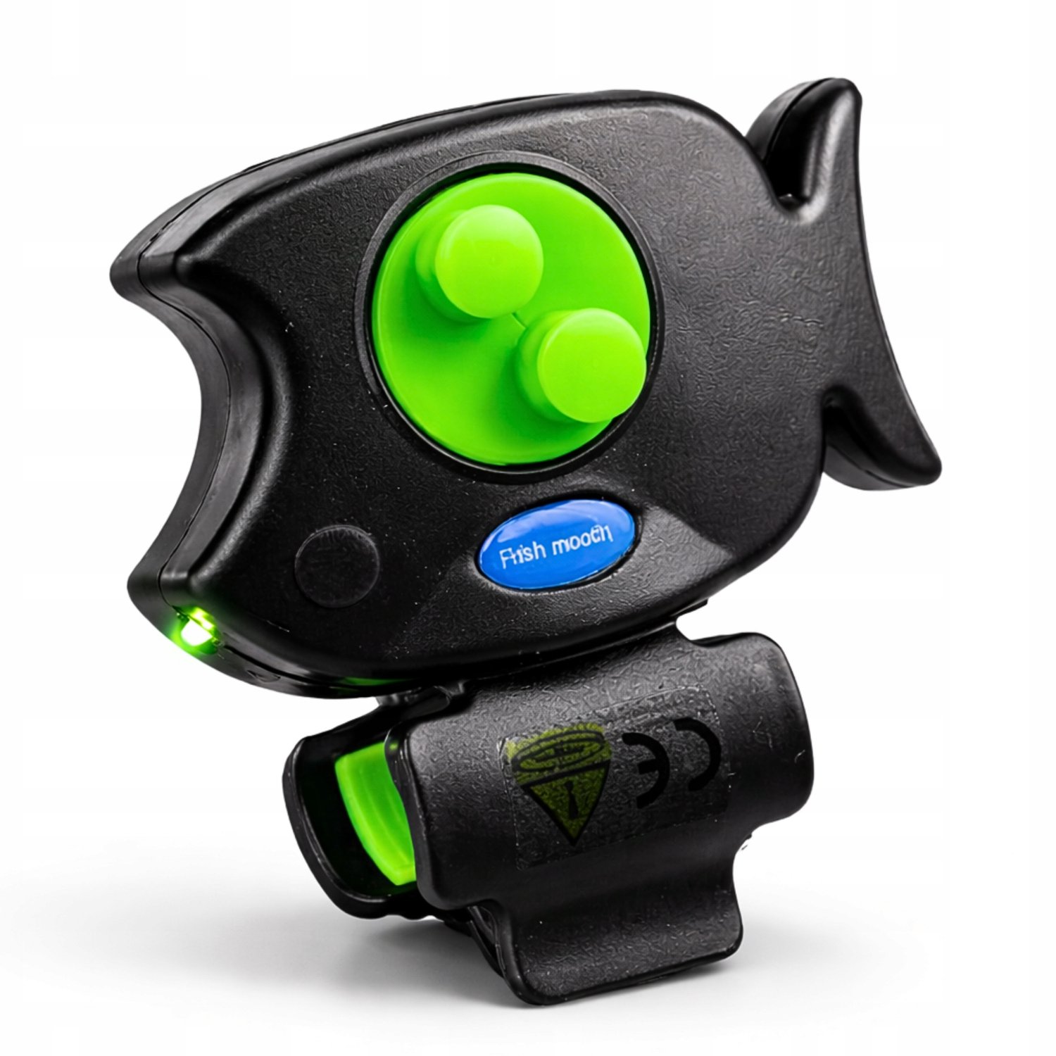Vis-Aas Alarm met LED en Geluidssignaal - Compact & Eenvoudig