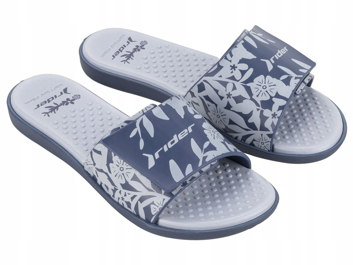 Rider Pool Dames Slippers Blauw Maat 41-42 - Comfortabel & Modieus
