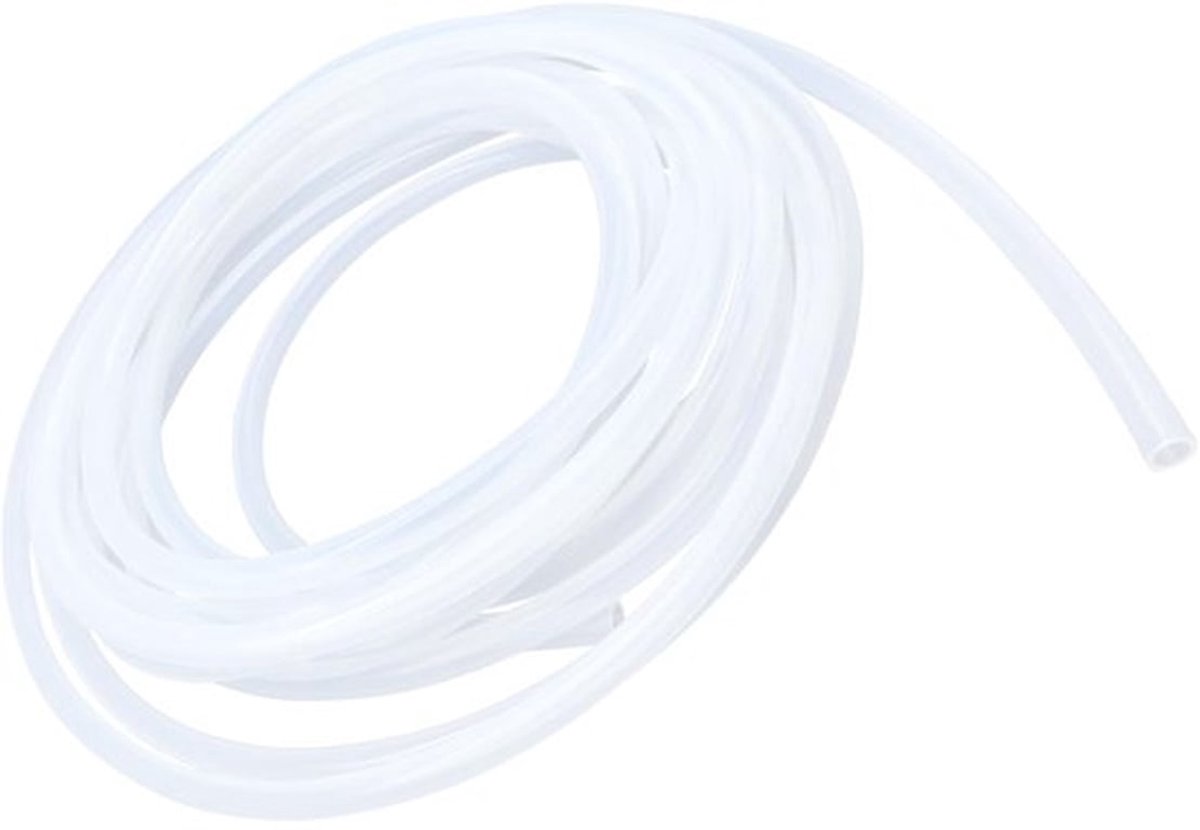 Siliconebuizen - Voedselveilige Slang - Flexibel en Transparant - 2 mm ID x 5 mm OD - Voor Waterpomp en Aquarium - 7 meter