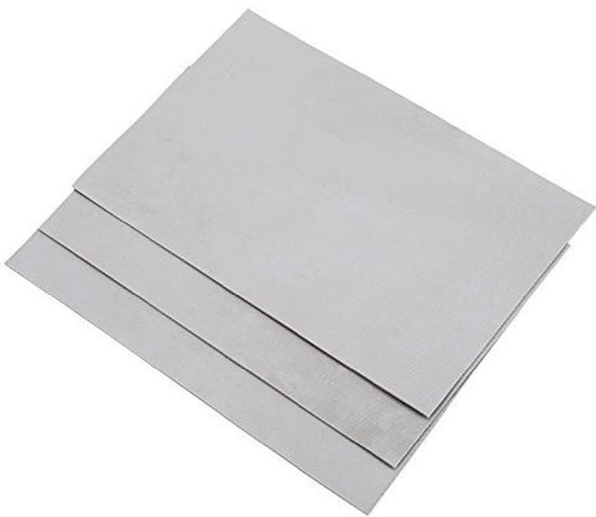 Bootreparatieset - PVC-lappen - Duurzaam en waterdicht - Grijs - Geschikt voor opblaasbare boten - 3 stuks