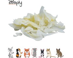 Zooply Kokos - Kruiden & Snacks - 100% natuurlijk - Voor konijnen & cavia's - 100 gram