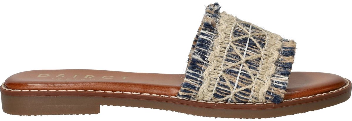 DSTRCT Slippers - Dames - Blauw - Maat:40