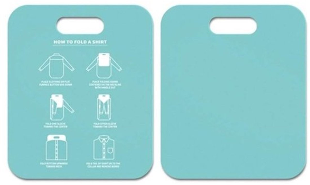Wasvouwplank - Kledingorganizer Vouwer - Kleding Snel Vouwen - Duurzaam PP Materiaal - 30.5x25.3 cm - Niet gespecificeerd