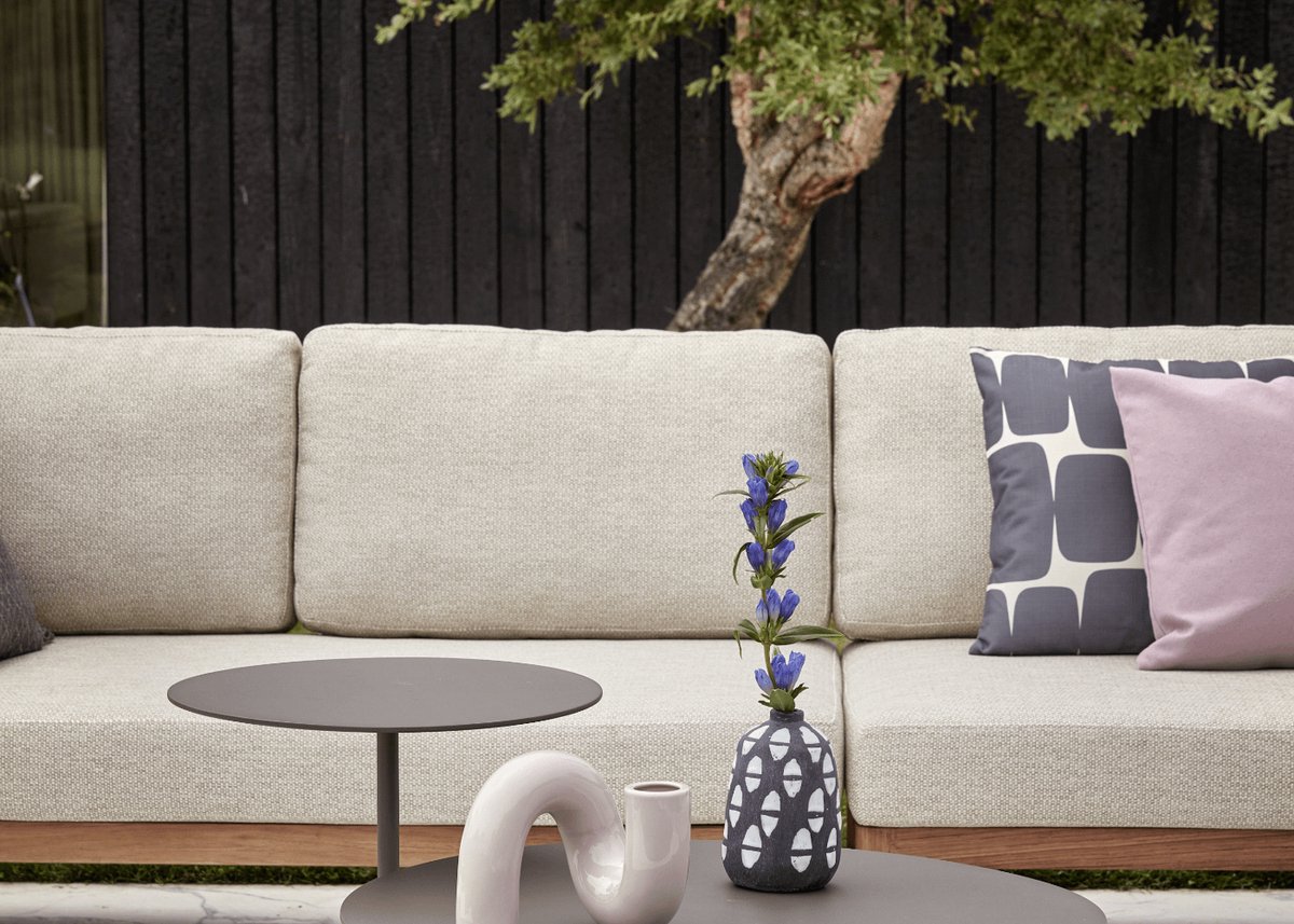 Apple Bee Lisa Teak Loungeset Nr. 4 - 221x280 cm - Rechts Lang