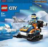 LEGO 60376 City Sneeuwscooter voor poolonderzoek Speelgoed voor 5+ Jaar Jongens en Meisjes