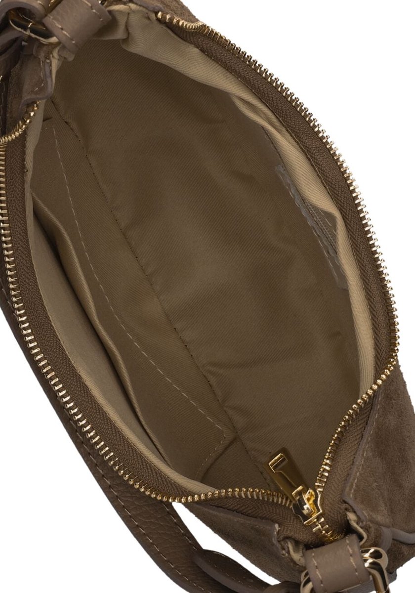 Notre-V Gwyneth Schoudertassen Dames - Bruin - Maat ONESIZE
