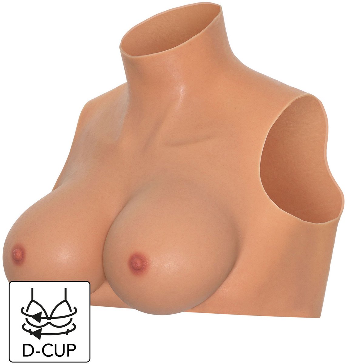 Hidden Desire Bodies Siliconen - Wearable Breasts Crop Top D Cup