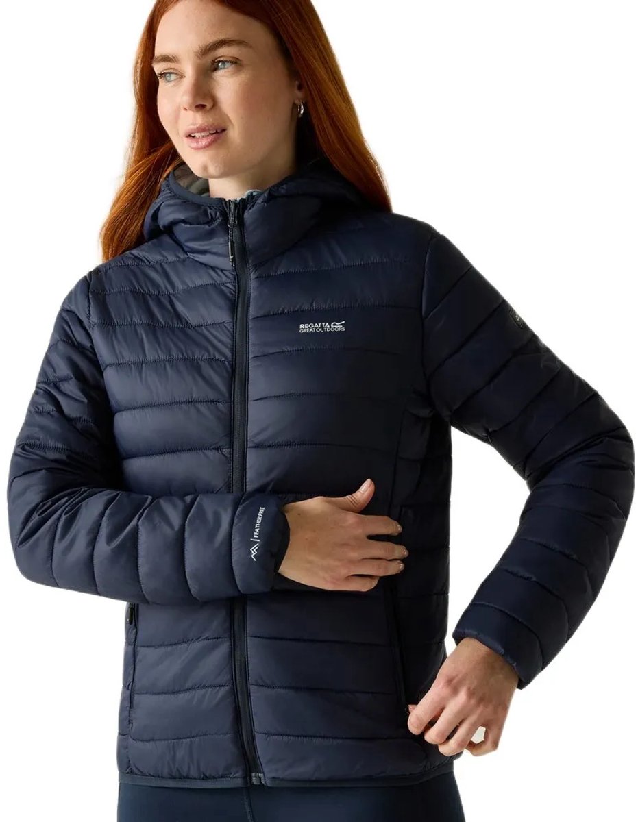 Regatta Hood Marizion Jas Vrouw Marineblauw