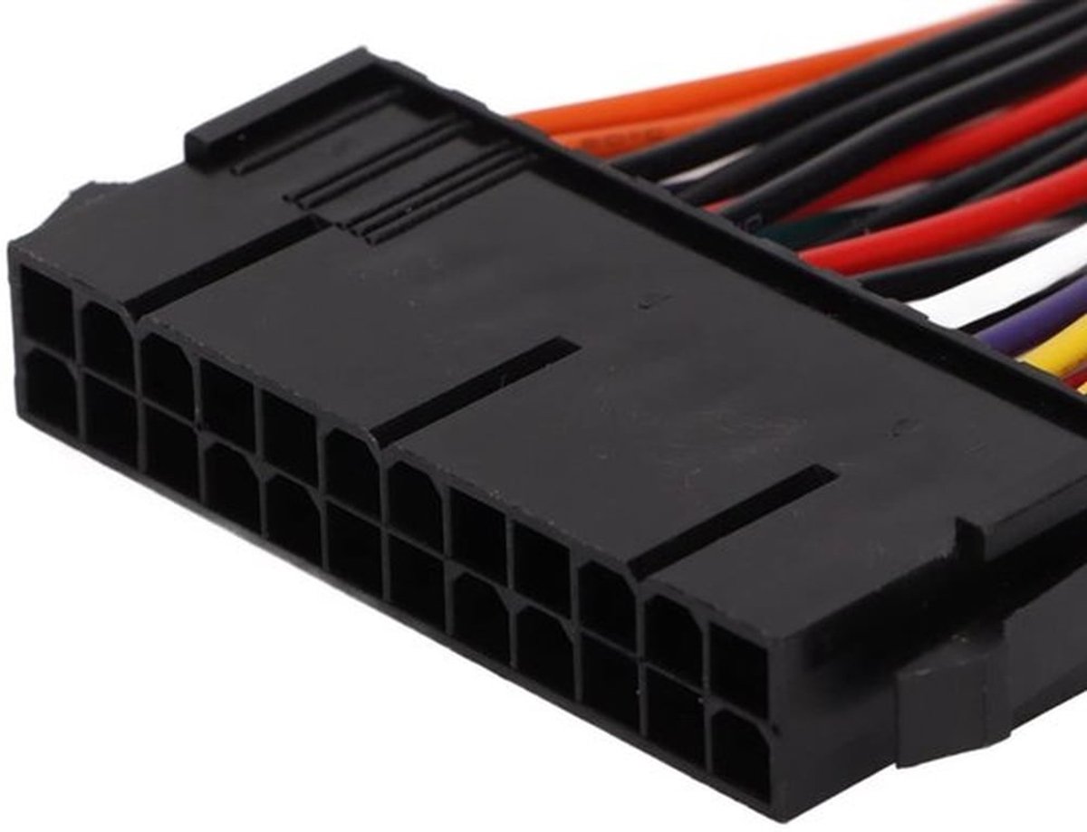 Standaard 24Pin - Mini 24P Mannelijk - Voedingsadapter Kabel - 24-Pins Connector - Converter Kabel