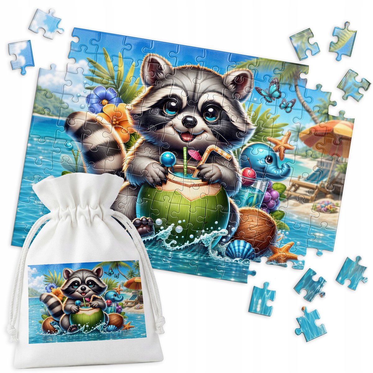 Tropisch Strandpuzzel - 120 stukjes