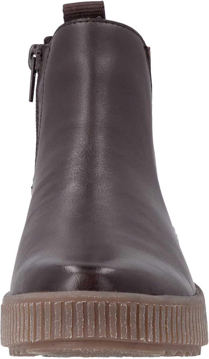 Bottine en cuir