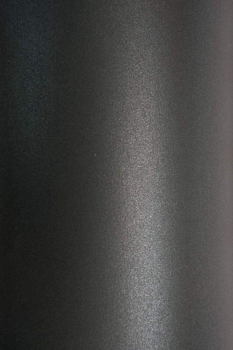 Parelglanskarton A5 - Metallic papier Glinsterkarton - Kaarten maken - Dubbelzijdig parelmoer effect - 100 vellen - Zwart