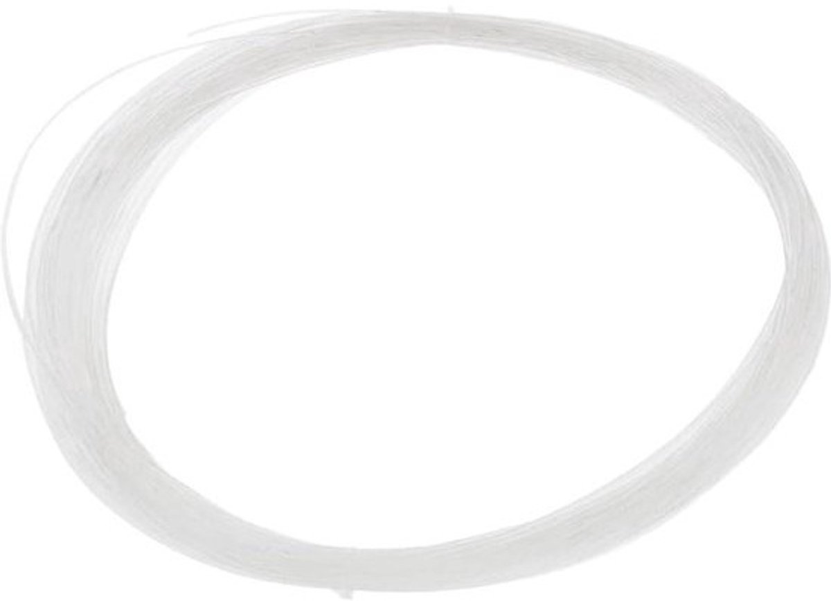 Vislijn Nylon - Gietlijn Monofilament - Vissen Vangsten - Hoge Treksterkte - 33 Meter 1.5mm - Transparant