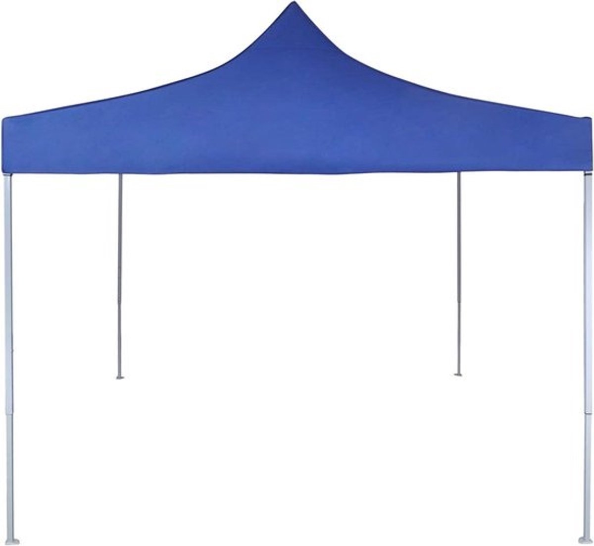 Partytent Pop-up - Opvouwbare Tent Evenementen - Feestelijke Bijeenkomsten - Gecoate Dakbedekking - 291 x 291 x 315 cm - Blauw