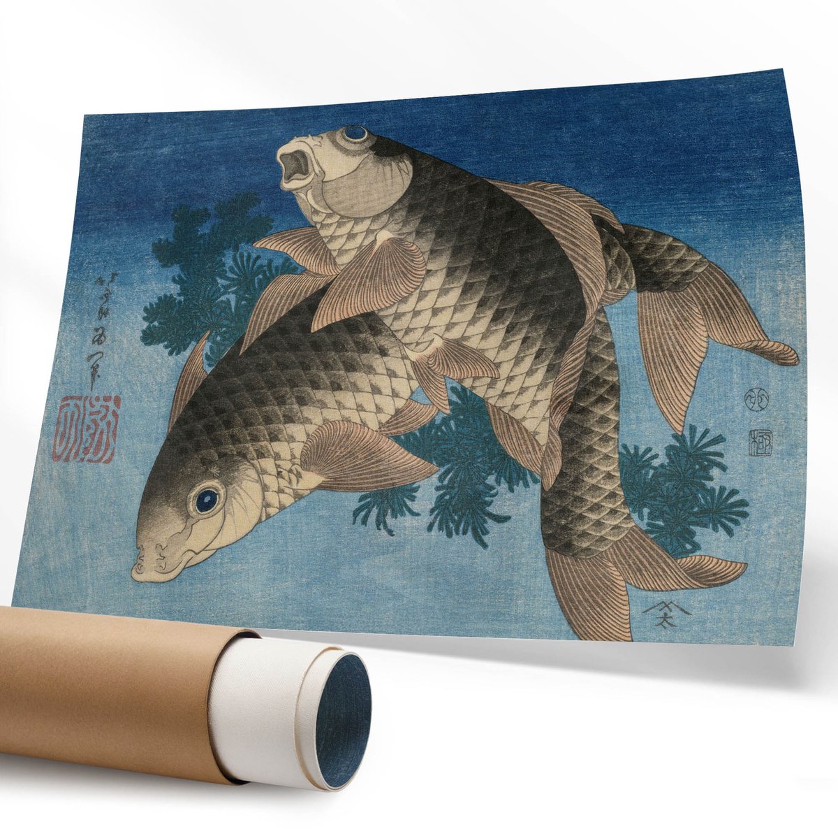 Coloray Polycanvas Poster - Gewoon Lekker Relaxen, Fotografie - 594 x 840 mm - Beige Design - Rechthoek - Muurdecoratie - Woonkamer - Glamour