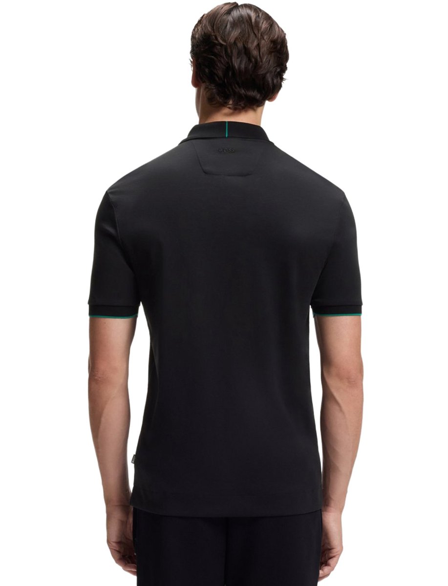 Hugo Boss poloshirt korte mouw zwart