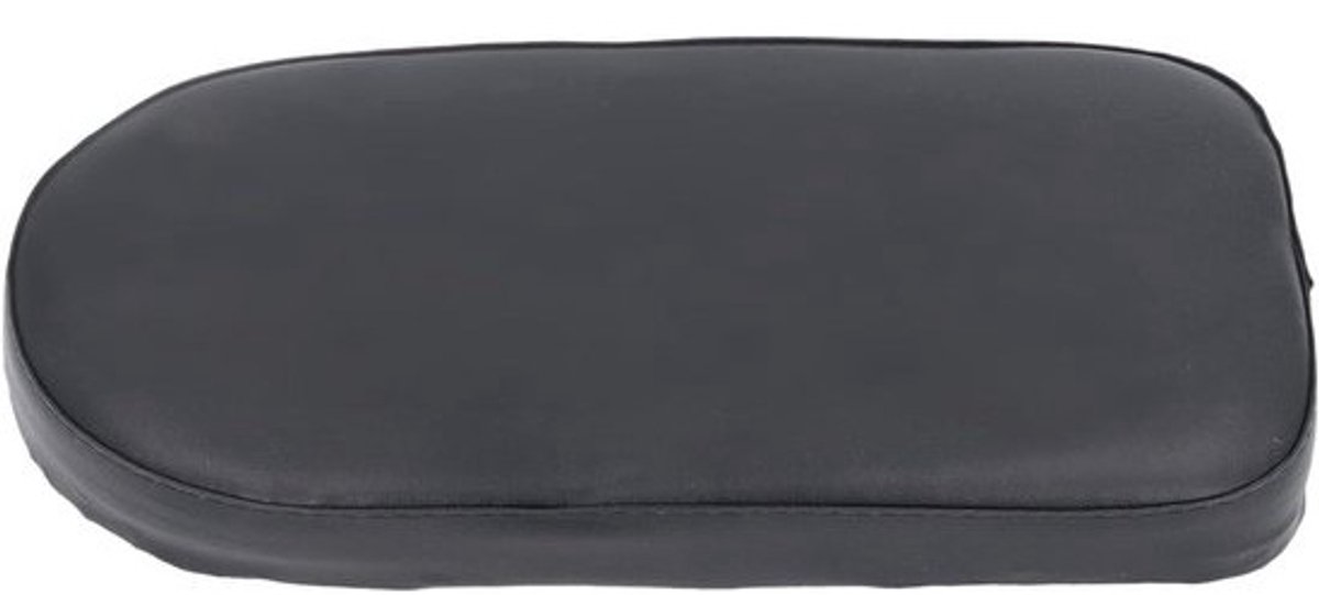 Fiets achterbank kussen - Fietszadel kussen - Comfortabel fietsen - Verhoogd zitcomfort - 30 x 15 x 5 cm - Zwart