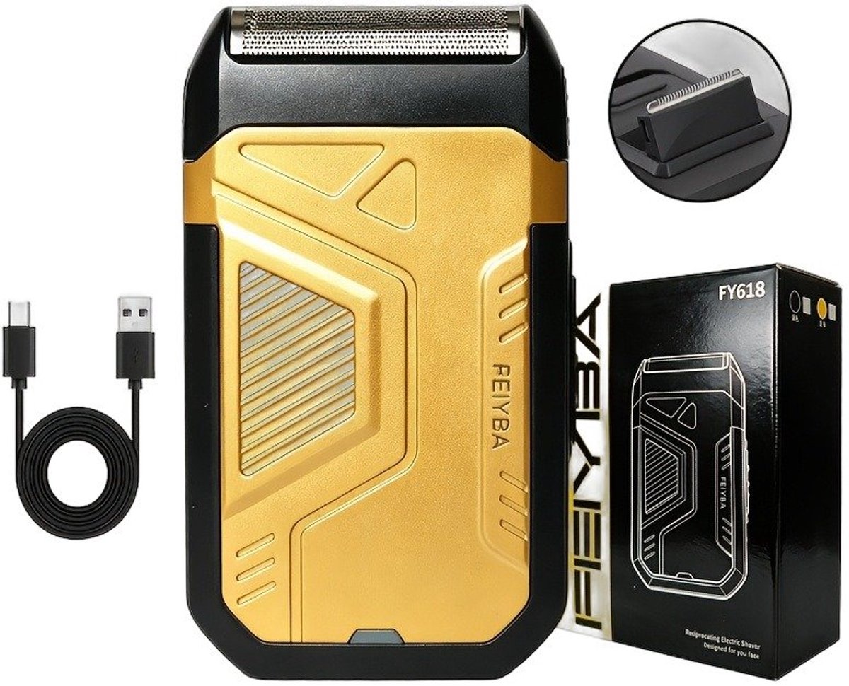 Currero Foil Shaver - Scheerapparaat Mannen - Hoofd Scheerapparaat - Head Shaver - Tondeuse met Trimmer - Lichaam en Baard - Oplaadbaar