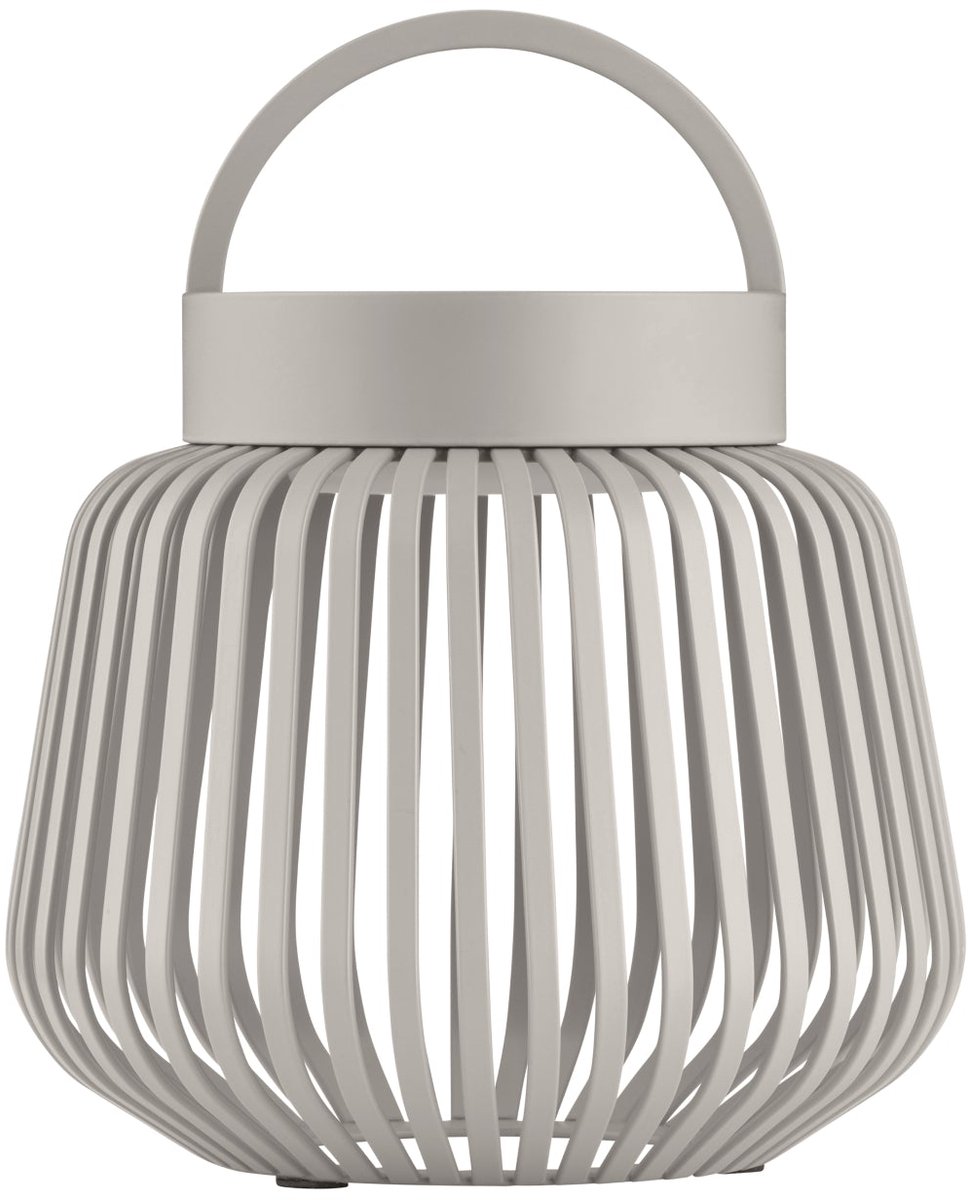 Blomus Lito Led mobiele lamp H12cm D13.5cm mourning dove