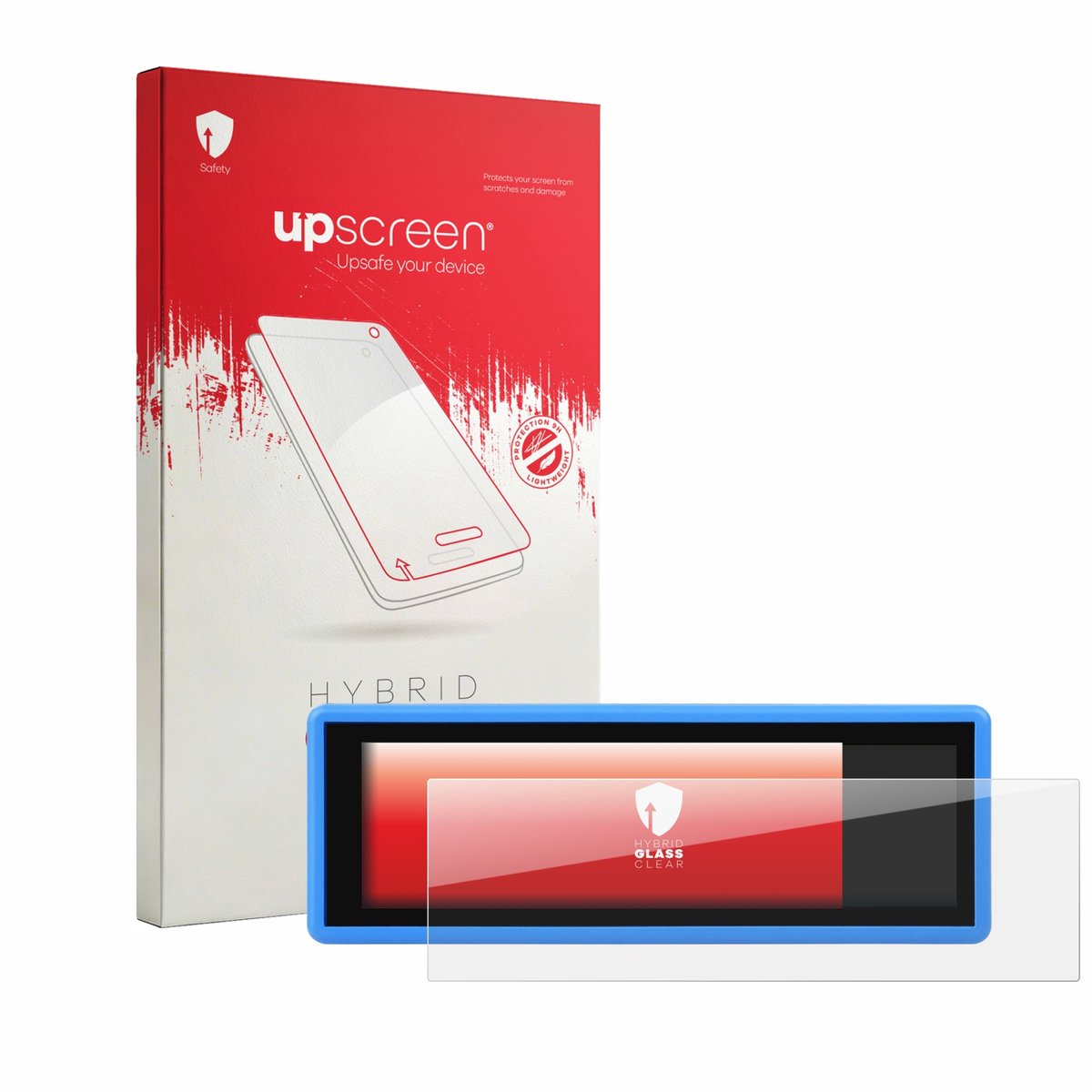 upscreen - Screenprotector voor Waveshare ESP32-S3 High-Performance Development Board 3.49" - Folie Beschermfolie Beschermglas transparant