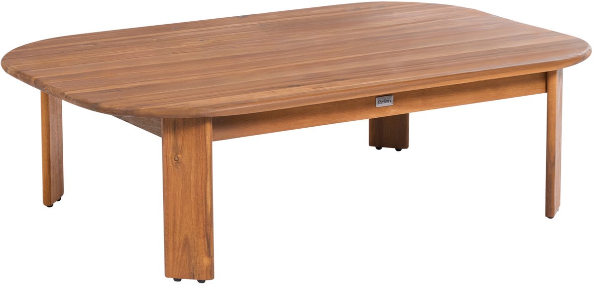 Beliani TALSANO - Tuinsalontafel - Bruin - Acaciahout