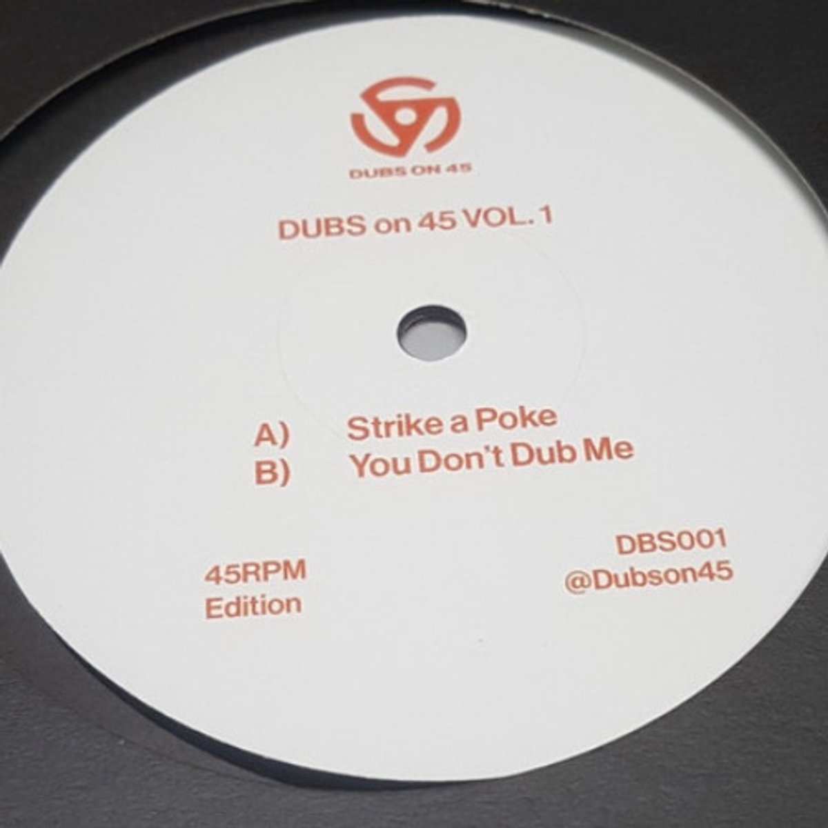 Dubs On 45 - Dubs On 45 Vol. 1
