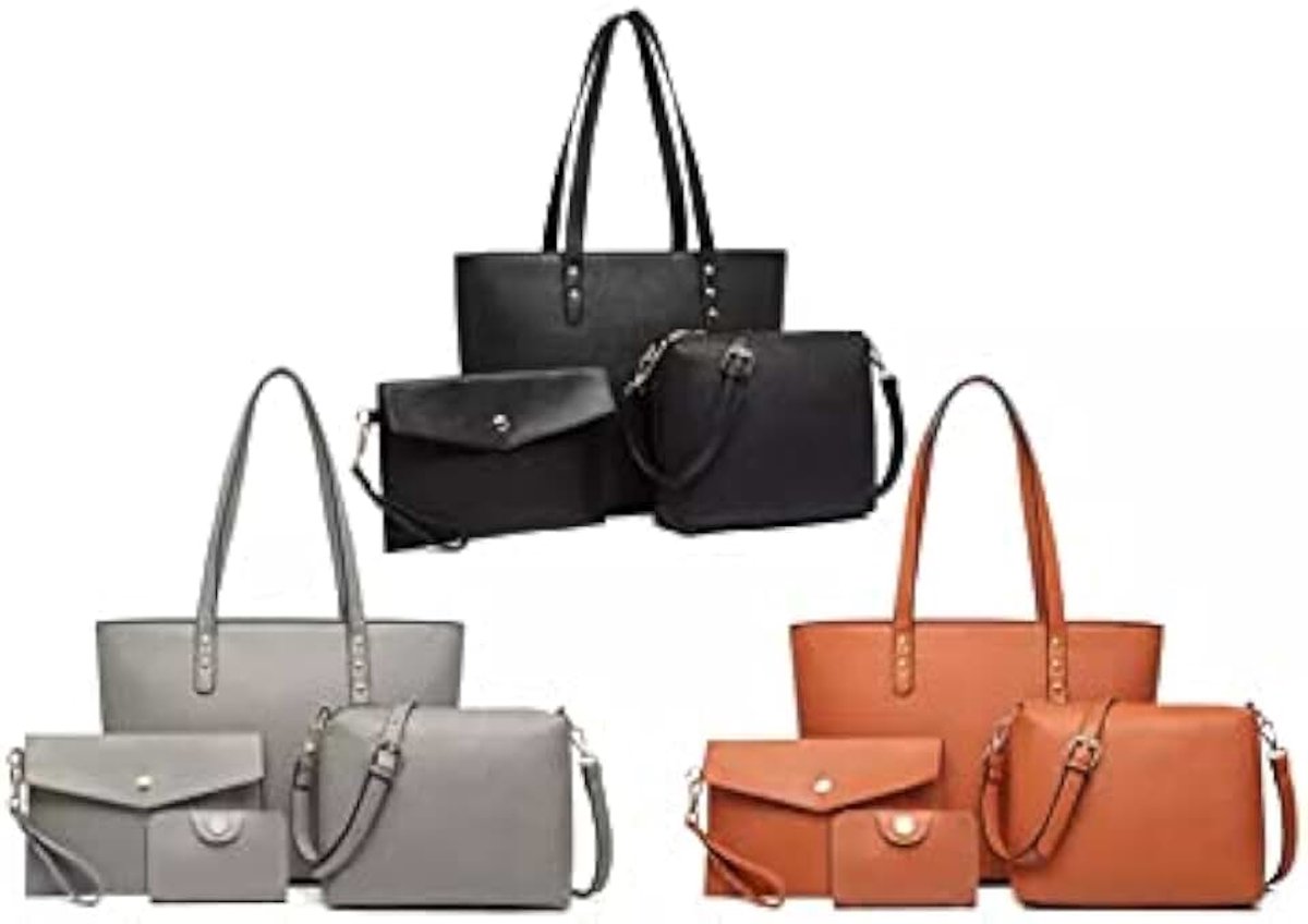 Vierdelige handtas Set