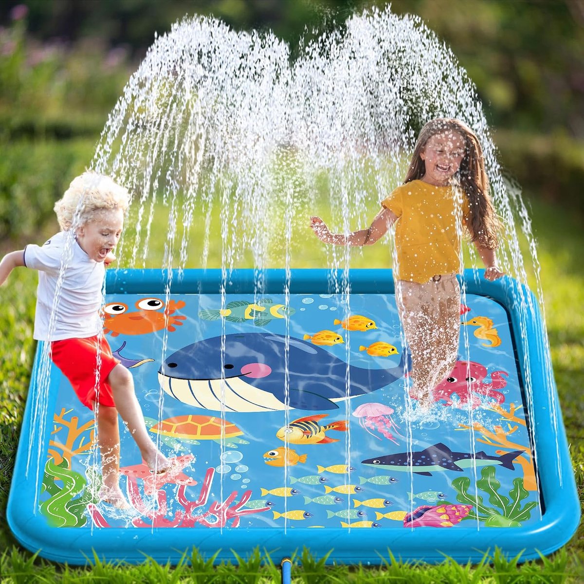 Speelgoedspel voor zwembad, tuin en strand.
