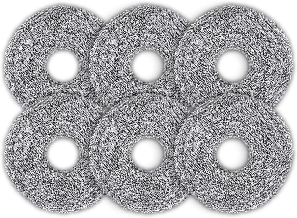 6 Vervanging Mop Pads voor iRobot 415 Combo/415X Combo/416 Combo