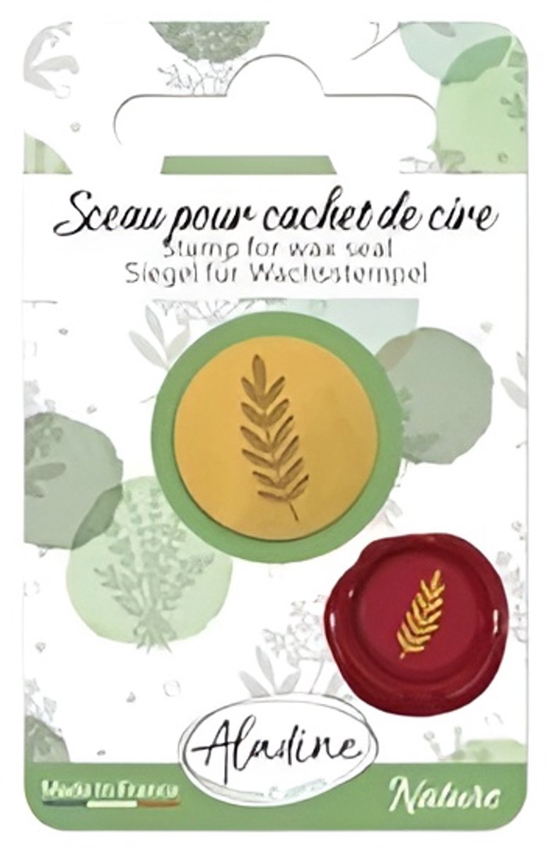 Aladine zegel wax stempel korenaar - creatieve stempelset multicolor.