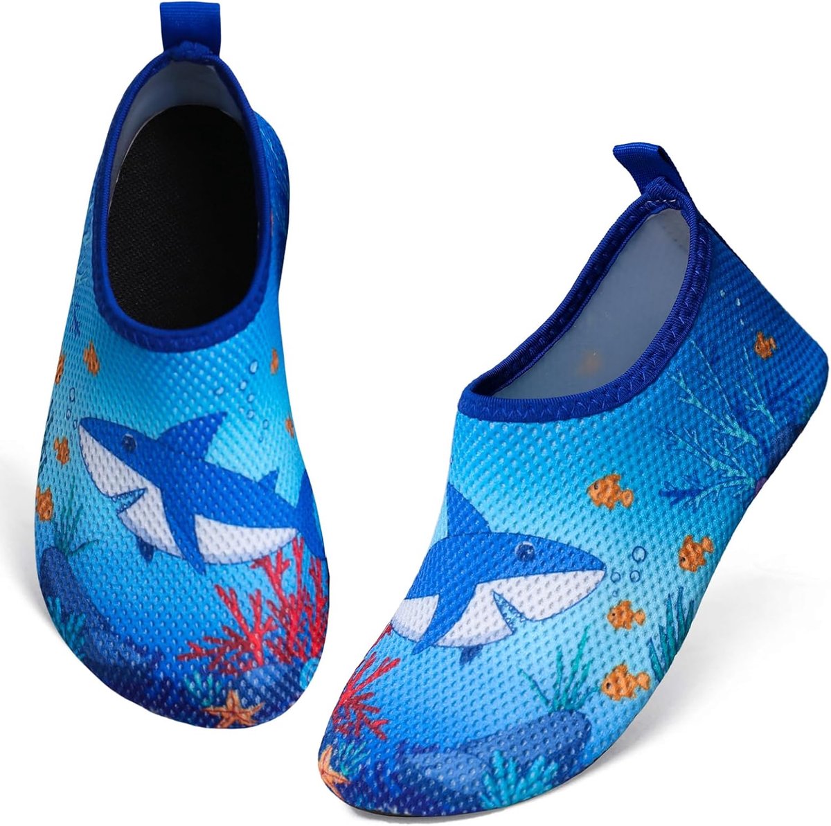 Waterschoenen, strand- en zwembadschoenen, antislip, zwemsokken, waterschoenen, blote-voeten-schoenen voor kinderen van 22 - 33 EU