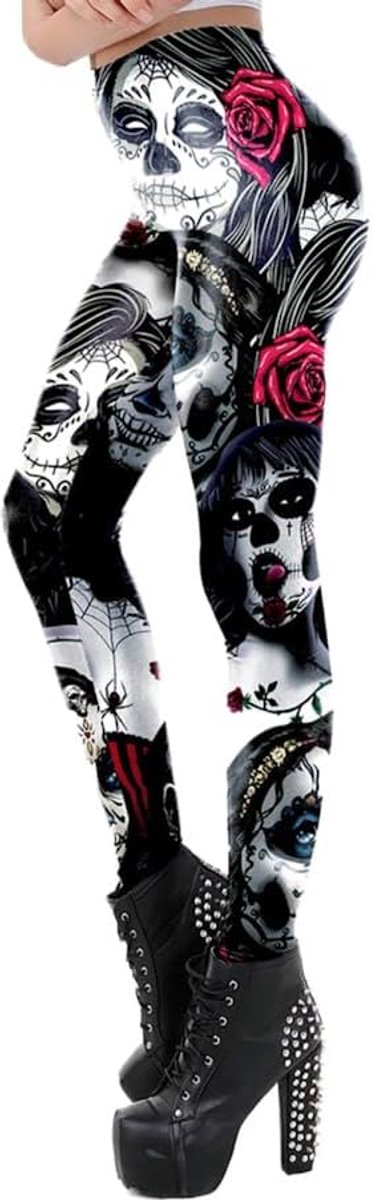 One Clothing - Dameslegging voor sport, fitness, outdoor en loungewear, super elastisch en met hoge tailleband voor kreukvrije, comfortabele pasvorm