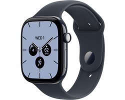 Apple Watch Series 12 - Wifi + 5G - 42 mm - Nachtblauw - M/L