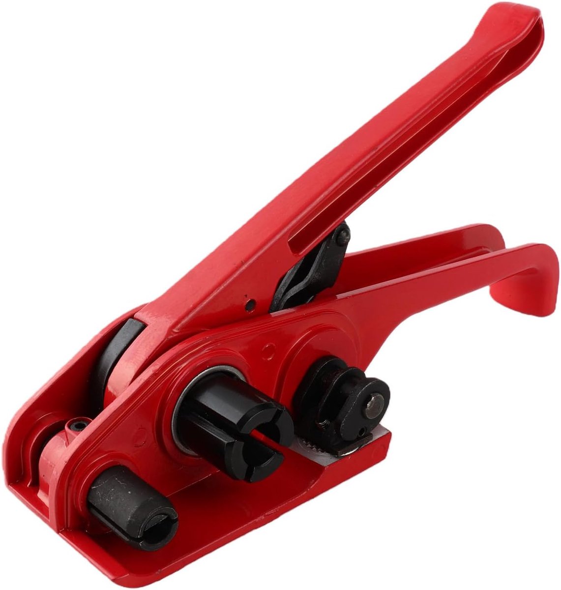 Spanner, spanner voor afdichtgereedschap, lage foutsnelheid, praktische en robuuste omsnoerset, omsnoersysteem, omsnoering van koorden voor polyester polypropyleen (rood)