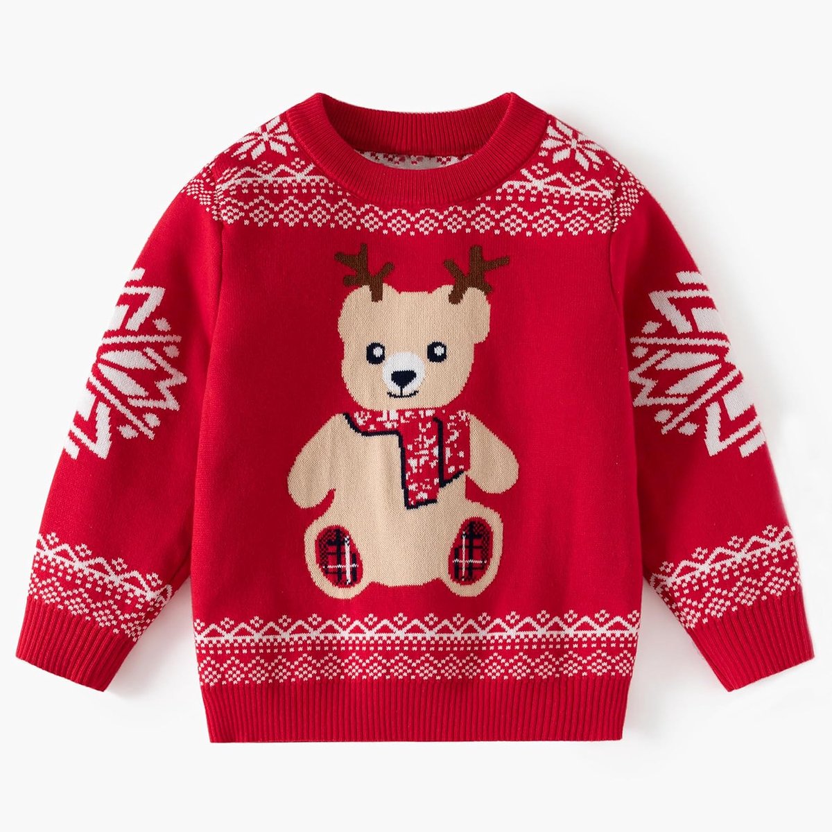 Jongens Kinderkleding Kerstmis Christmas Sweater Kinder Katoen Sweatshirts Jongens en Meisjes Leeftijd 2-6 Jaar