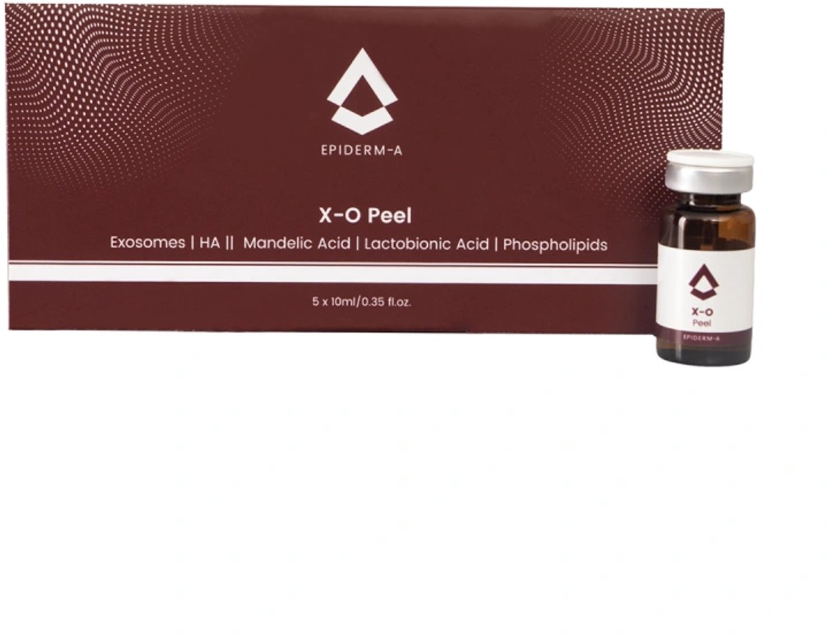 EPIDERM-A X-O Peel / Professionele peelingoplossing met AHA- en PHA-zuren 5 x 10 ml