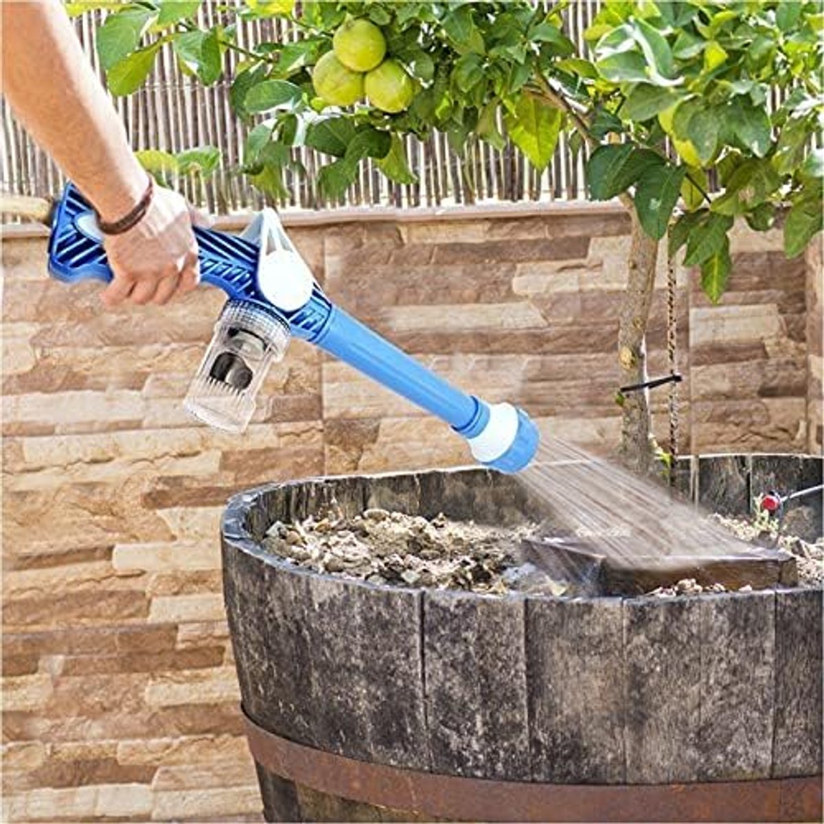 8-in-1 multifunctionele verstelbare waterkanonpistool, duurzaam reinigingsgereedschap voor autoraam huisdier wassen bestrijdingsmiddelen ongedierte uitroeiing