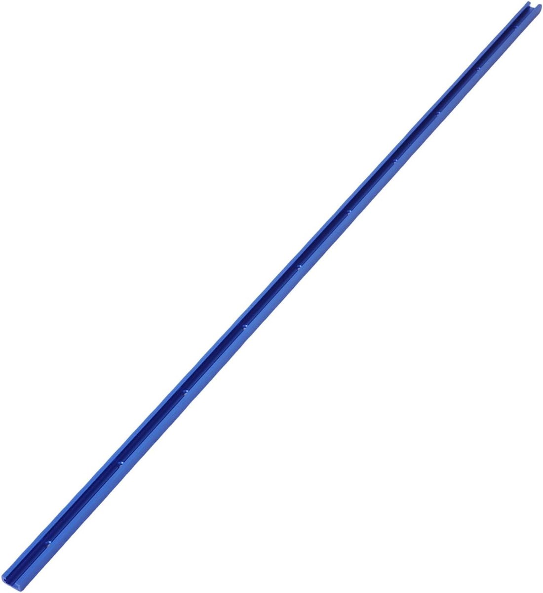 1000 Mm T-rails met Voorgeboorde Gaten Aluminiumlegering Universele Dubbel Gesneden Gleufrail Houtbewerkingswerkbank Routertafel, Compatibel met T-bouten en Zeskantbouten voor