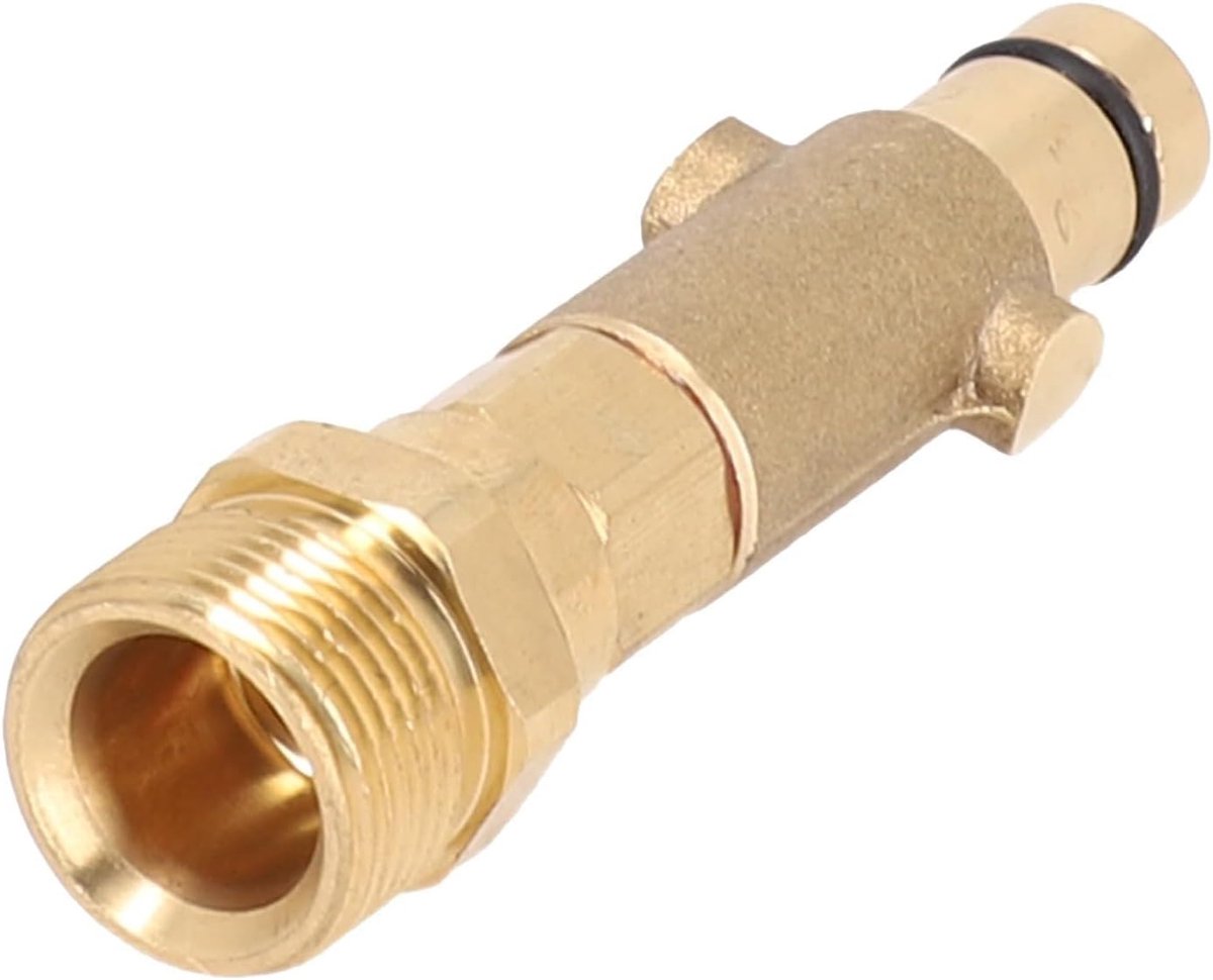 Hogedrukreiniger messing bajonetadapter voor Nilfisk voor sneeuwschuimlans, hogedrukreiniger sproeislang connector