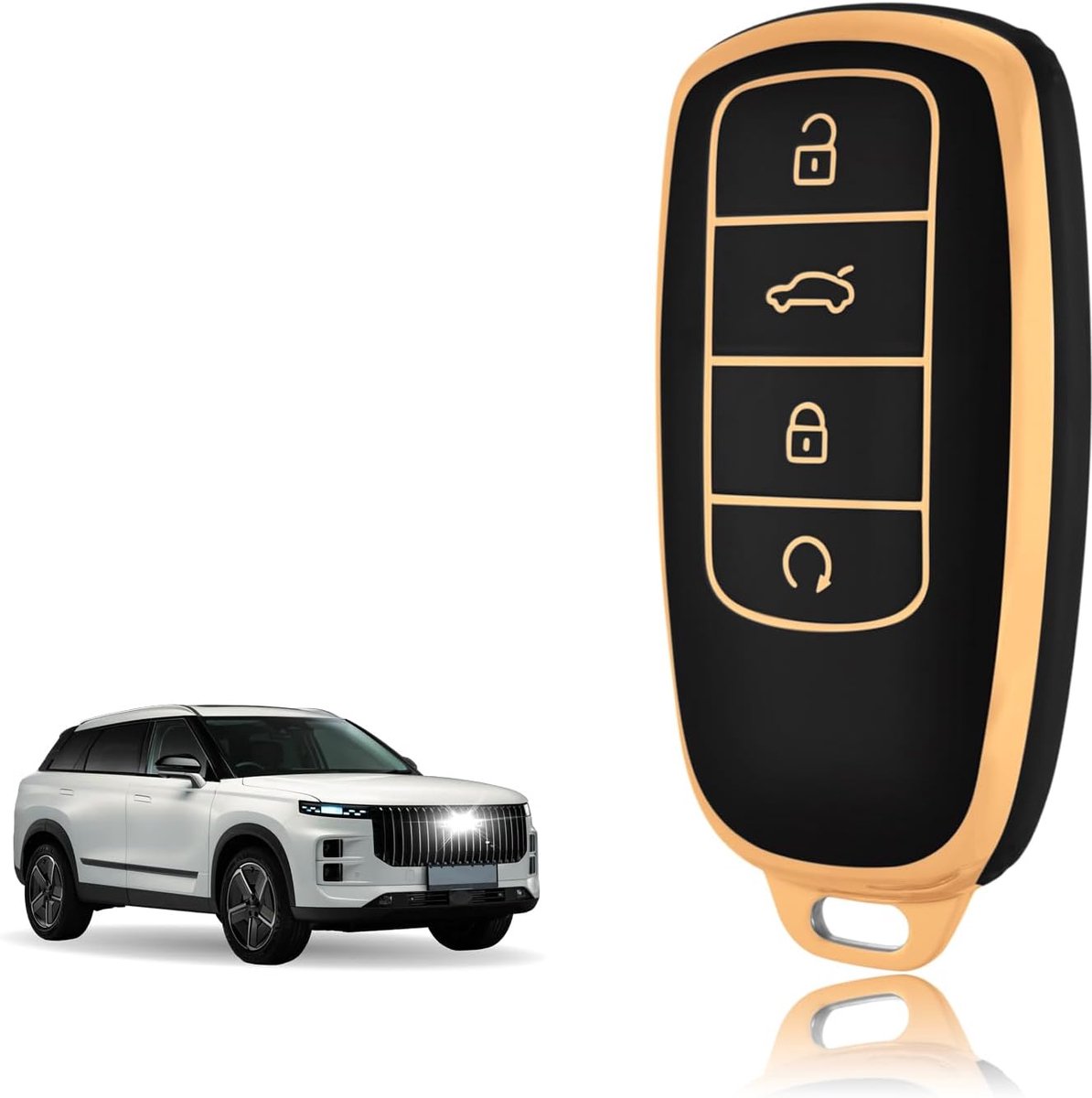 Sleutelhoes TPU, Autosleutelhoes voor Chery Jaecoo 7 8 9 J7 J8 J9 Tiggo 8 7 9 Pro Plus 5X Omoda 5 C5 Arrizo 5 Plus 8 Fengyun 2 Explore 06, Sleutelcover Bescherming Sleutelbehuizing