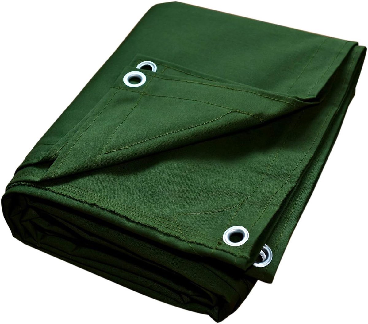 Zeilen vrachtwagen dekzeil waterdicht UV-bestendig 10 oz Heavy Duty dekzeil cover voor auto boot camping brandhout houtstapel, 30 x 30 cm