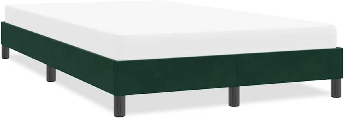 Zacht comfortabel lattenbodem donkergroen 120x210 cm