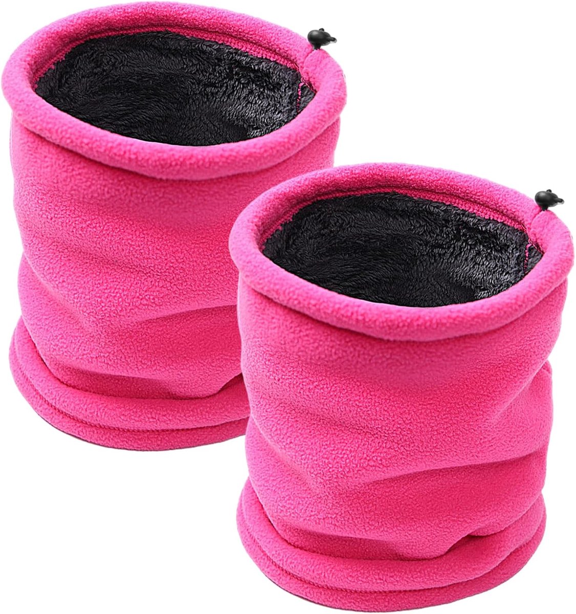 2 stuks winterhalswarmers, colsjaal voor heren en dames, voor motorfiets, skiën, hardlopen, fietsen, sport