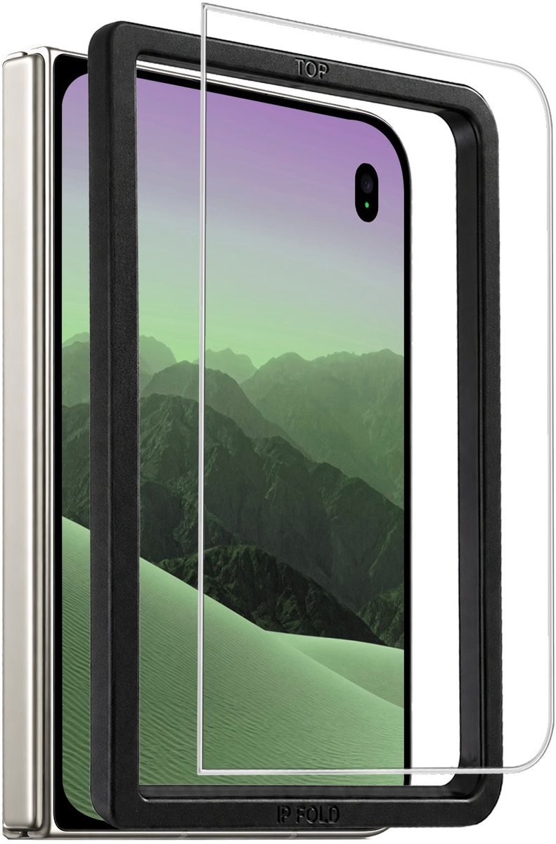 Screenprotector Geschikt voor Apple iPhone Duo - Met Installatie Frame - Beschermglas - Gehard Glas - Tempered Glass - Screen Protector