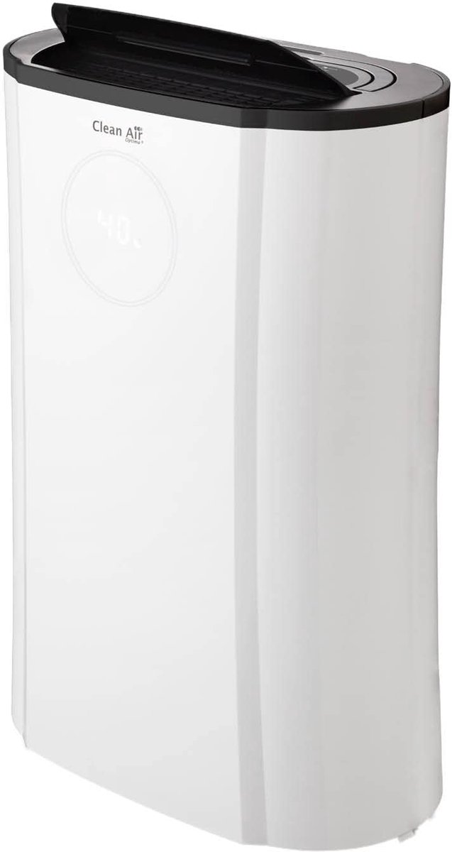 Luchtontvochtiger 2in1 Wit - 165 Watt Capaciteit - 4 Liter Tank - Metaal Kunststof - Voor Residentieel Gebruik